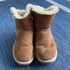 UGG Selene Bailey Nautical Rope Boot Chestnut Sz 7